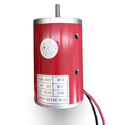 China Totally Enclosed Micro Brushed DC Motor 5nm 12v 24v 36v Electric Motor High Torque for sale