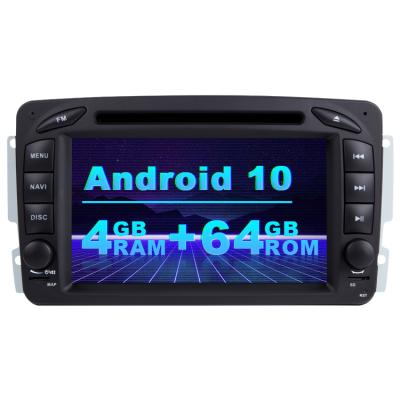 China GPS DSP 4GB RAM 2din Android 10 Car DVD Player For Mercedes Benz CLK W209 W203 W463 W208 Multimedia AutoRadio GPS RDS WiFi Stereo for sale