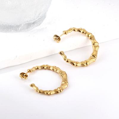 China TRENDY The Best-Selling With Fashionable Womens 18K Gold Plated Large Earrings in Europe Are Cheap. for sale