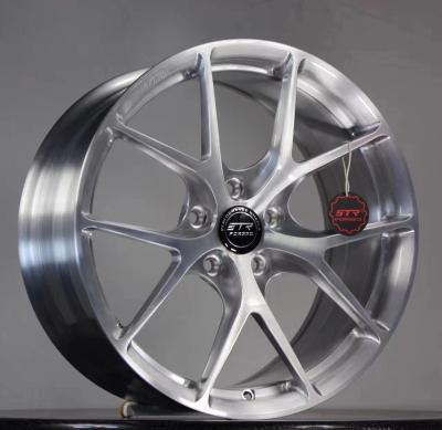 China STRFORGED Custom Forged Aluminum Wheel Rim Fit For BMW M3 Porsche 718 911 Model 3 Mercedes C63 AMG AUDI RS4 RS6 Ferrari 458 488 Tesla for sale