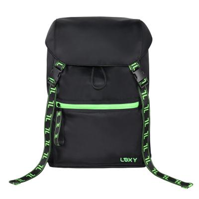 China Waterproof Fluormetric Style Nylon Fabric Quality Waterproof Sport Backpack For Sport And Outdoor Running Storage Rucksack With Drawstring for sale