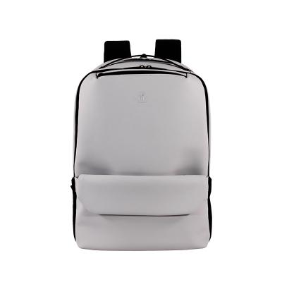 China Large small new design anti-theft bags double two-in-one skin light feeling PU material leisure travel laptaop backpack for sale