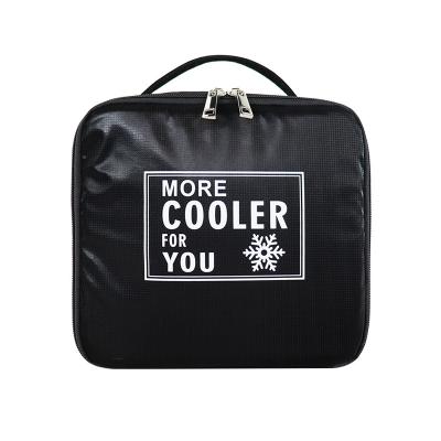 China Wholesale Waterproof Insulated Food Cooler Lunch Bag Tote Zipper For Hot And Cold Children School Kids for sale