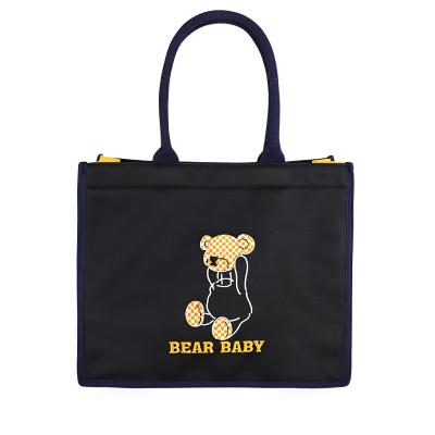 China Newest Fashinable 2022 Customized Printed Canvas Sublimation Tote Bag Shopping Bag for sale