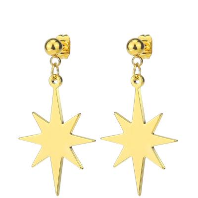 China High Quality Star Stud Earrings Set 2019 Fashion Jewelry Earrings For Women Female Girl Geometric Oorbellen Hanging Accessories for sale