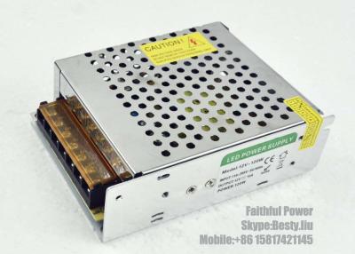 China Aluminum Shell 110V / 220V 10A Constant Voltage Power Supply 12 Volt DC Power Supply 120W S-120-12 for sale