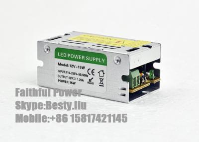 China LED Module Driver 15W Constant Voltage Power Supply for 12V LED Lighting Strips for sale