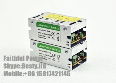 中国 LEDの電源12V 1.3A 15W AC DCの切換えの電源の高性能の15 Wを電源 販売のため