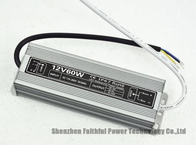 China Wasserdichte Fahrer-Stromversorgung 12V 24V 60W konstante des Spannungs-LED Fahrer-IP67 des Transformator-LED zu verkaufen