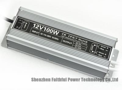 中国 LEDの印のための屋外のライト ボックスの防水ストリップ100W 24V LEDの電源SMPS 100watt 販売のため