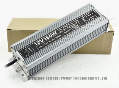 China 150W 12VDC 24VDC imprägniern Schaltungs-Modus-Stromversorgung IP67 12.5A 6.25A zu verkaufen