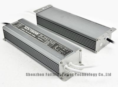 China Metal el conductor al aire libre incluido de la fuente de alimentación de la prenda impermeable 150W 12V LED 12.5A IP67 en venta