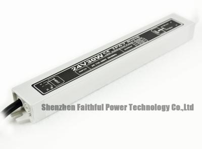 China IP67 imprägniern elektronische LED-Fahrer 30W konstante Spannungs-Stromversorgung 2.5A 1.25A 12V 24V zu verkaufen