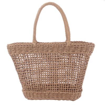 China Handmade Straw Purse Beach Basket Tote Women Multifunctional Wholesale Satchel Bum Bag For Picnic Travel for sale