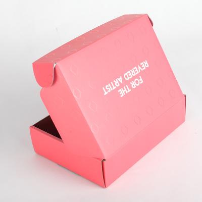 China Recyclable Clothing Packaging Customized Corrugated Mailing Paper Box Printing Fancy Clothes Packaging Box for sale