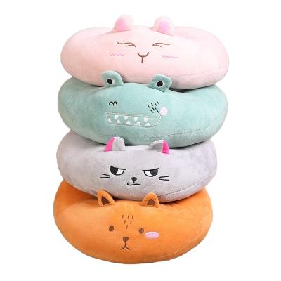 China Wholesale Cute Animal Pattern Anti-pilling Custom Logo U Shape Soft Memory Foam Travel Neck Pillow for sale