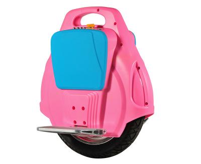 China Pink Fast Girls Stand Up Self Balancing One Wheel Electric Scooter Monocycle for sale