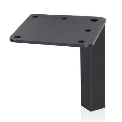 China Modern Factory Direct Black Modern Metal Furniture Sofa Cabinet Leg Accessories for sale