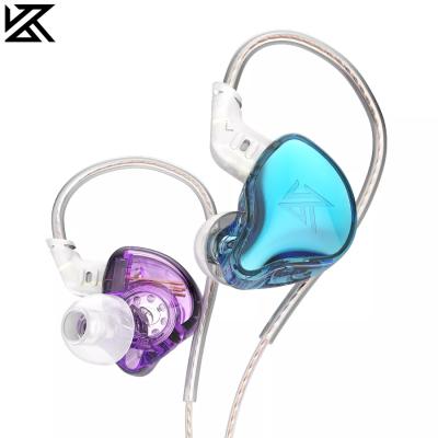 China KZ EDC Music Stereo Headphones In Ear Bass Sport Monitor Noise Canceling HIGH FIDELITY Wired Earbuds With Microphone for sale