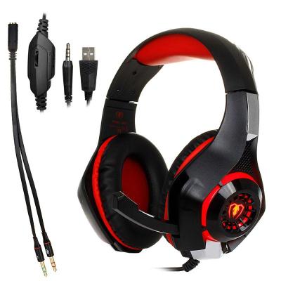 China Headband GlobalCrown GM-1 3.5mm Wired Gaming Earphone Gaming Headset For Xbox PS4 PC Laptop Computer for sale