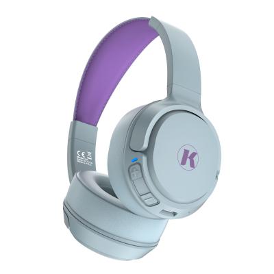 China Hot Selling Headband GlobalCrown Over-Ear Foldable Kids Wireless Headphones With Microphone for sale