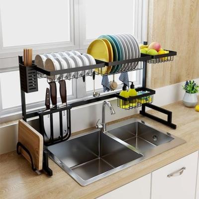 China Modern Large Capacity Room Saving Simple Adjustable Kitchen Use Storage Shelf for sale