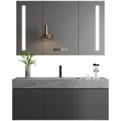 China IMPERO Materials Storage Design Mirror Sink Environmentally Friendly Waterproof Bathroom Cabinet for sale