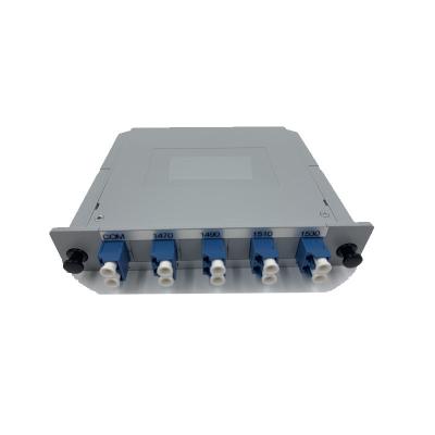 China FTTX 8CH CWDM multiplexer mux demux CWDM module LGX box for sale