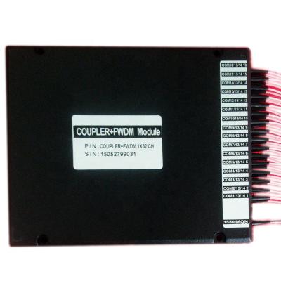 China FTTH ABS Box 1x16 Optical Coupler FWDM Modules For 1310 1490 1550 WDM CATV PON for sale