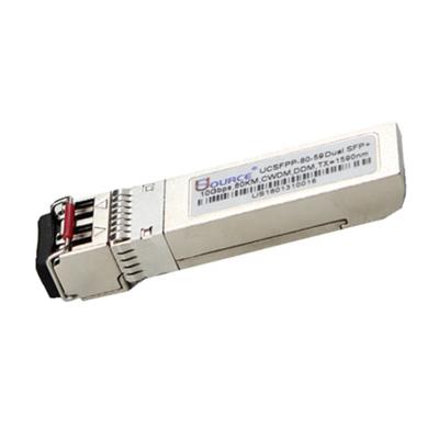 China FTTH System 10G SFP CWDM 80km Fiber Optic Transceiver Module for sale