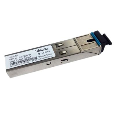 China FTTH Optical Transceiver GPON OLT SFP Module RSSI Class B With 2.5G 1490nm DFB Laser Single Fiber SC for sale