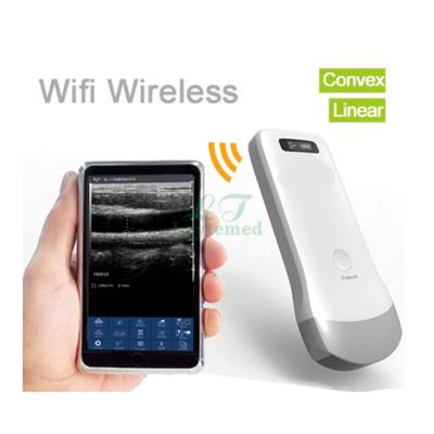 China LTUB32 Rescue Handheld Portable Pregnancy Wireless Digital Probe Convex Ultrasound Scanner Machine For Phone Protection for sale