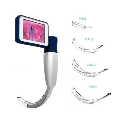 China Other Pediatric Disposable Laryngoscope Fiber Optic Blade Laryngoscope Portable Flexible Otolaryngoscope Set Conventional Adult Adult for sale