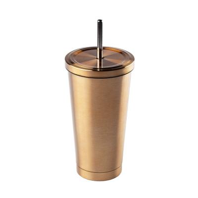 China Stainless Steel Durable Double Wall Heat Insulation Tumbler Straight Coffee Sublimation Tumbler for Wine and Hot Drinks for sale