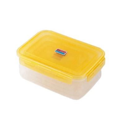 China Microwavable Rectangle Sustainable Microwave Food Container Meal Prep Plastic Airtight Food Storage Containers With Locking Lids for sale