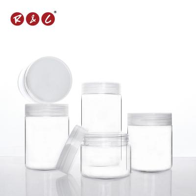 China 80ml 250ml 300ml Cosmetic Recyclable Wide Mouth Round Amber Black Cosmetic Plastic Pet Clear Transparent Jar Preform Mold for sale