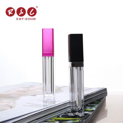 China Wholesale popular square cute tube lipcream lip gloss containers lipcream lip gloss tubes mirror 15ml logo lipstick container lip gloss squeeze newcomer custom clear empty tubes for sale