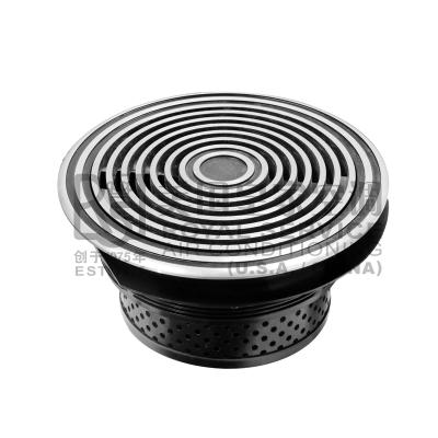 China Floor Fresh Air Ventilation Swirl Outlet Ultrathin Raised Disc Air Diffuser for sale