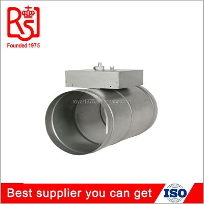 China Air Conditioning Duct Easy Volume Electric Motorized HVAC Control Duct Damper for sale