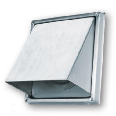 China HVAC Easy Air Conditioning Waterproof Stainless Steel Square Vent Cap Cover for sale