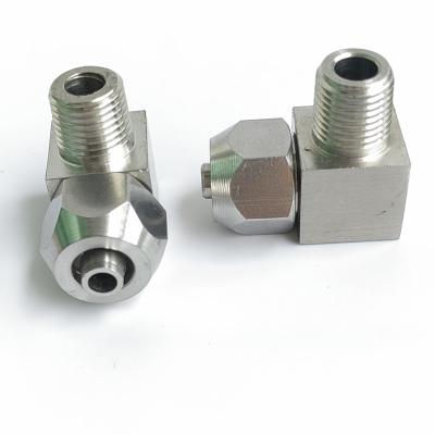 China Garment Shops Pneumatic Ferrule Elbow Pipe Stainless Steel Fittings for sale