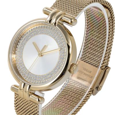 China 2022 Day/Date Private Label Brand Woman Wristwatches Hand Watch Custom Logo Luxury Women Quartz Watches for sale