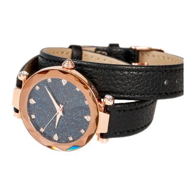 China Japanese new design day/date 2022 thin watches cheap lady leather strap watch wholesale waterproof fashion quartz for sale