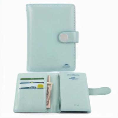 China Wholesale Custom Slim Leather Card Holder Zip-around Wallet Card Holder Wallets for sale