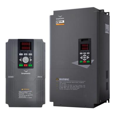 China Inverter E580-4T0750G/4T0900P 380V three phase 75KW E580-4T0750G/4T0900P for sale