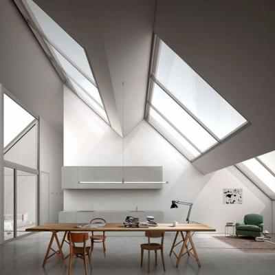 China Contemporary Manufacturer Customized Residential Aluminum Glass Roof Window Skylight Roof Window for sale