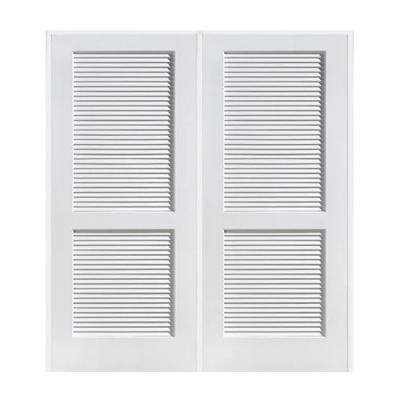 China Waterproof Classic O-type blinds aluminium louver door with Door Corning silicon sealant for sale