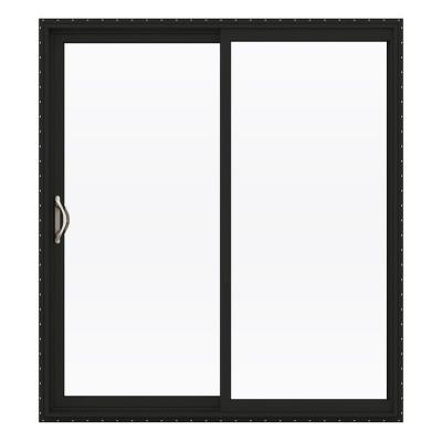 China Waterproof Entry Door Exterior Patio Storm Impact Heavy Aluminum Profile Tempered Glass Sliding Doors for sale