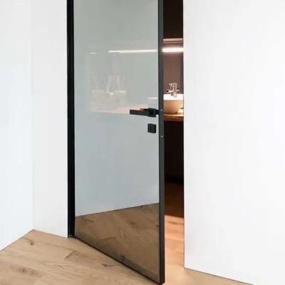 China Windproof 2023 new modern design aluminum casement glass door with German imported hardware inner screen door aluminium casement door for sale