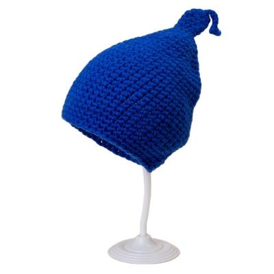 China Fashion Korean Knitted Hat Women's Solid Color Winter Hat Outdoor Sleeve Cap Headed Knitted Hat for sale